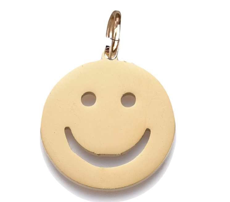 Smiley Face Large Charm