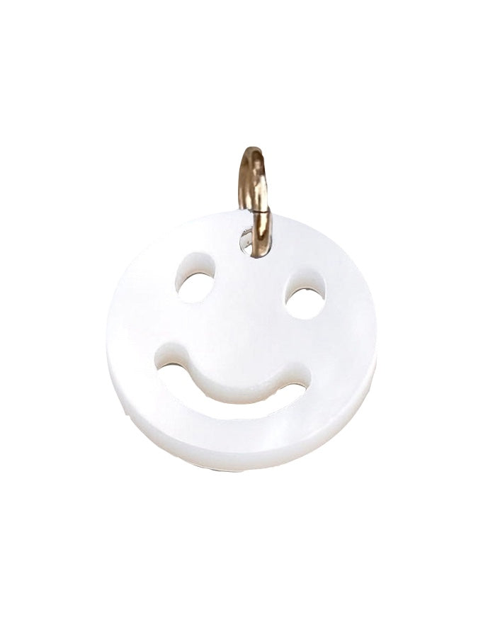 Pearl Smiley Charm
